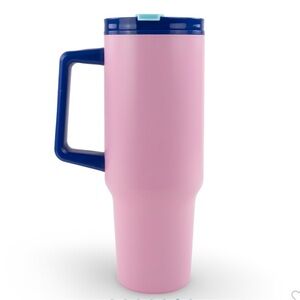 40oz MIGHTY MIX TUMBLER ROSE PLUM (Light Pink)